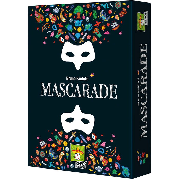 Asmodee Masquerade V2 Azul - Juego de estrategia infantil