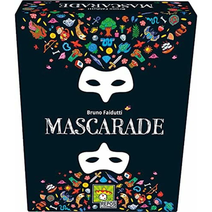 Asmodee Masquerade V2 Azul - Juego de estrategia infantil