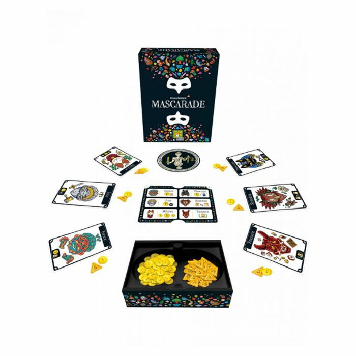 Asmodee Masquerade V2 Azul - Juego de estrategia infantil