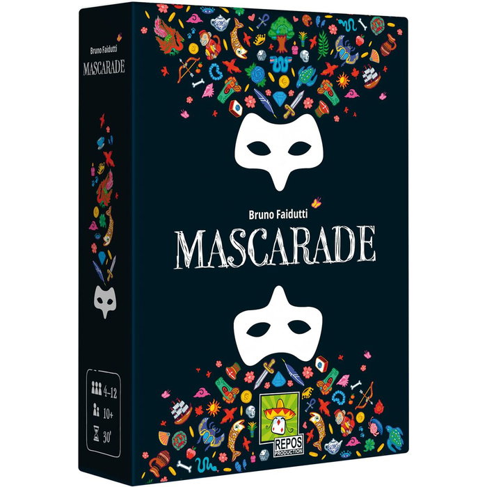 Asmodee Masquerade V2 Azul - Juego de estrategia infantil