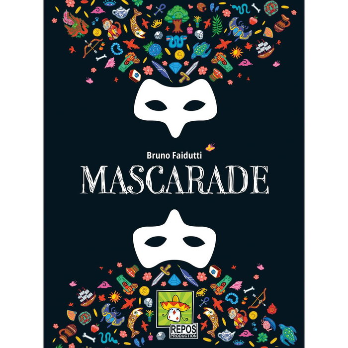 Asmodee Masquerade V2 Azul - Juego de estrategia infantil