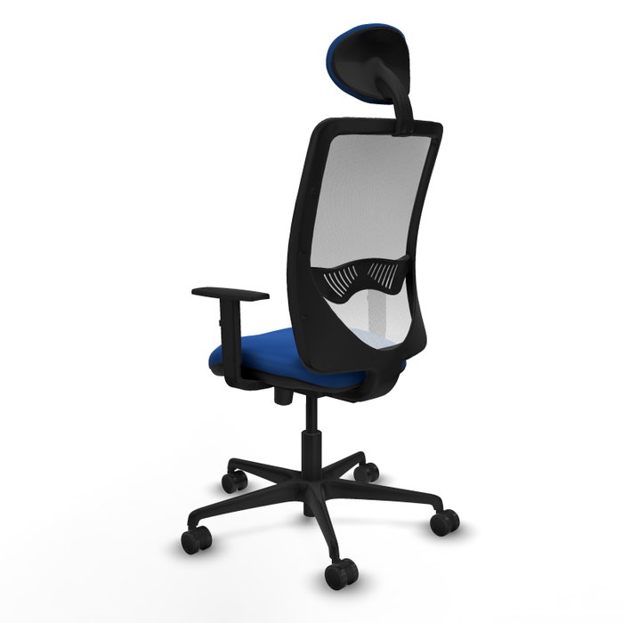 PIQUERAS Y CRESPO Silla de oficina Zulema Azul/Blanco