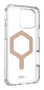 Urban Armor Gear UAG 114481114348 Funda Plyo Transparente Oro Rosa para iPhone 16 Pro Max (6.9") - Resistente a Impactos, Compatible con MagSafe
