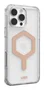 Urban Armor Gear UAG 114481114348 Funda Plyo Transparente Oro Rosa para iPhone 16 Pro Max (6.9") - Resistente a Impactos, Compatible con MagSafe