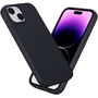 eSTUFF Funda INFINITE VIENNA para iPhone 15 - Negra - TPU 100% Reciclado