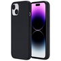 eSTUFF Funda INFINITE VIENNA para iPhone 15 - Negra - TPU 100% Reciclado