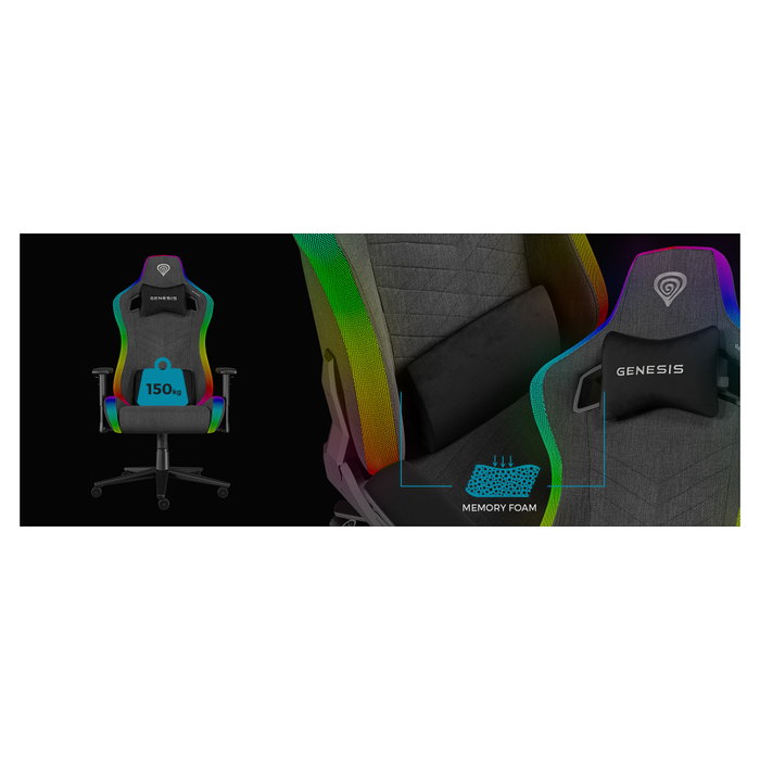 GENESIS Trit 660 RGB Gris
