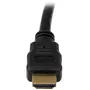 StarTech HDMM6 Cable HDMI Alta Velocidad 1.8m con Ethernet, 4K Ultra HD, 3D, Audio ARC, 28 AWG, Conectores Dorados, Negro