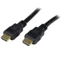 StarTech HDMM6 Cable HDMI Alta Velocidad 1.8m con Ethernet, 4K Ultra HD, 3D, Audio ARC, 28 AWG, Conectores Dorados, Negro