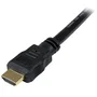 StarTech HDMM6 Cable HDMI Alta Velocidad 1.8m con Ethernet, 4K Ultra HD, 3D, Audio ARC, 28 AWG, Conectores Dorados, Negro