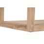 DKD Home Decor Mesa de Centro de Madera Reciclada y Mármol 120x60x40