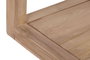 DKD Home Decor Mesa Centro Madera Reciclada Mármol Natural Beige 120x60x40 cm