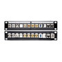 DeLOCK Patch Panel Keystone 12 Puertos 10 pulgadas