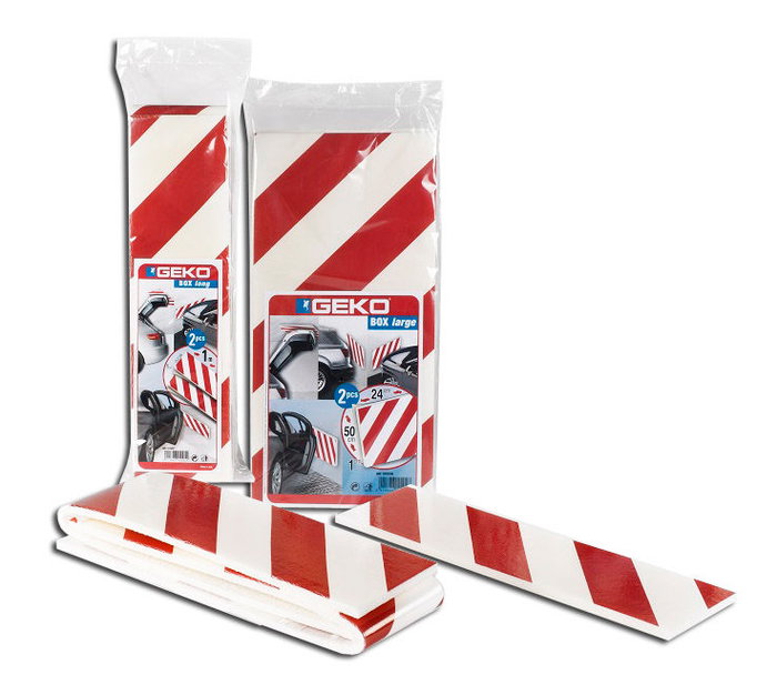 Geko Pack de 2 Paneles Autoadhesivos Anti Golpes de Espuma, 100 x 13,7 cm Geko Pack de 2 Paneles Autoadhesivos Anti Golpes de Espuma, 100 x 13,7 cm