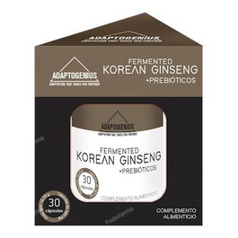 ADAPTOGENIUS Ginseng Rojo Coreano 30 Cápsulas