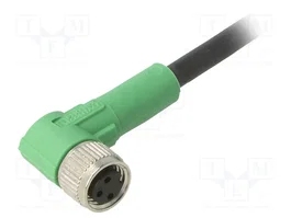 PHOENIX CONTACT SAC-3P-3,0-PUR/M8FR Cable para sensores M8 hembra angular 3m