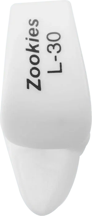 Dunlop Púas Pulgar Zookies Blanca - Pack De 12 Unidades Dunlop Púas Pulgar Zookies Blanca - Pack De 12 Unidades