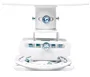 Optoma OCM818W-RU Montaje para Proyector Techo, Blanco, Capacidad 15 kg