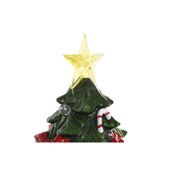 DKD Home Decor Árbol de Navidad Tradicional 23.5 x 45.5 x 23.5 cm Multicolor LED Musical 3xAA