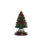 DKD Home Decor Árbol de Navidad Tradicional 23.5 x 45.5 x 23.5 cm Multicolor LED Musical 3xAA