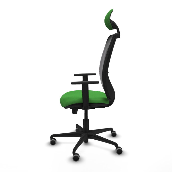 PIQUERAS Y CRESPO Silla de oficina Zulema Verde con mecanismo Sincro/Traslack PIQUERAS Y CRESPO Silla de oficina Zulema Verde con mecanismo Sincro/Traslack