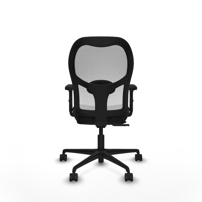 PIQUERAS Y CRESPO Silla de oficina Jorquera con mecanismo Sincro/Traslack, Similpiel Negro y Malla Blanco PIQUERAS Y CRESPO Silla de oficina Jorquera con mecanismo Sincro/Traslack, Similpiel Negro y Malla Blanco
