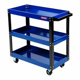 Workpro Carro de herramientas con 3 bandejas, azul y negro