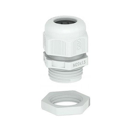 OBO Bettermann Prensaestopas V-TEC VM20+ LGR M20 Gris claro