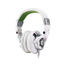 Thermaltake Tt eSPORTS DRACCO Auriculares de Juego Blanco y Verde