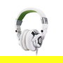 Thermaltake Tt eSPORTS DRACCO - Auriculares Gaming Alámbricos para PC/Consolas, Diadema Supraaural, 10-22000 Hz, Conector 3.5 mm, Color Verde y Blanco