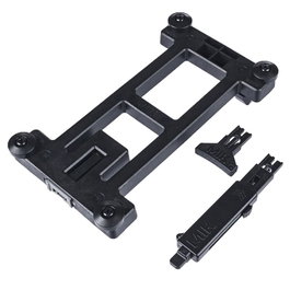 Basil Placa Adaptadora MIK 2.0 para Accesorios de Bicicleta con Cierre con Llave y Sistema MIK 21x3x12cm