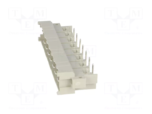 HARTING Conector DIN 41612 Macho de 15 Pines Angulado 90° 15A HARTING Conector DIN 41612 Macho de 15 Pines Angulado 90° 15A