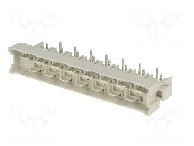 HARTING Conector DIN 41612 Macho de 15 Pines Angulado 90° 15A HARTING Conector DIN 41612 Macho de 15 Pines Angulado 90° 15A