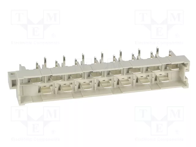 HARTING Conector DIN 41612 Macho de 15 Pines Angulado 90° 15A HARTING Conector DIN 41612 Macho de 15 Pines Angulado 90° 15A