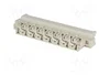 HARTING Conector DIN 41612 Macho de 15 Pines Angulado 90° 15A