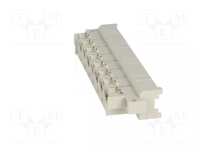 HARTING Conector DIN 41612 Macho de 15 Pines Angulado 90° 15A HARTING Conector DIN 41612 Macho de 15 Pines Angulado 90° 15A