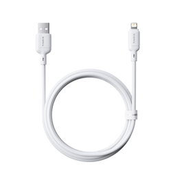 Baseus Silky Series Cable USB-A a Lightning 2.4A 1m Blanco