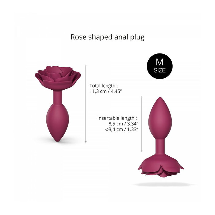 Plug Anal Love to Love 6032411 Rojo