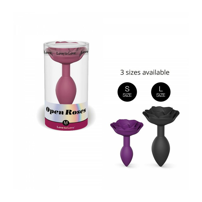 Plug Anal Love to Love 6032411 Rojo