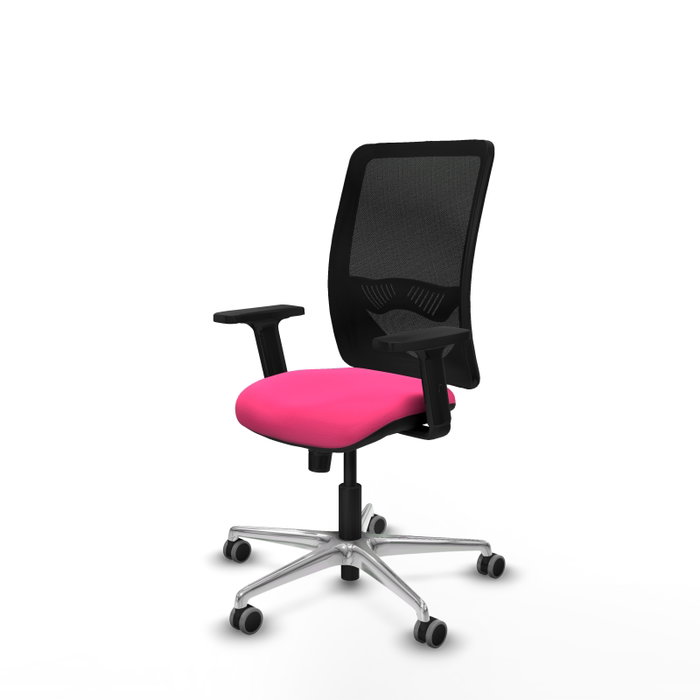 PIQUERAS Y CRESPO Silla de oficina Zulema Rosa y Negro PIQUERAS Y CRESPO Silla de oficina Zulema Rosa y Negro