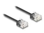 DeLOCK Cable de red RJ45 Cat.6 UTP Ultra Slim 3 m Negro