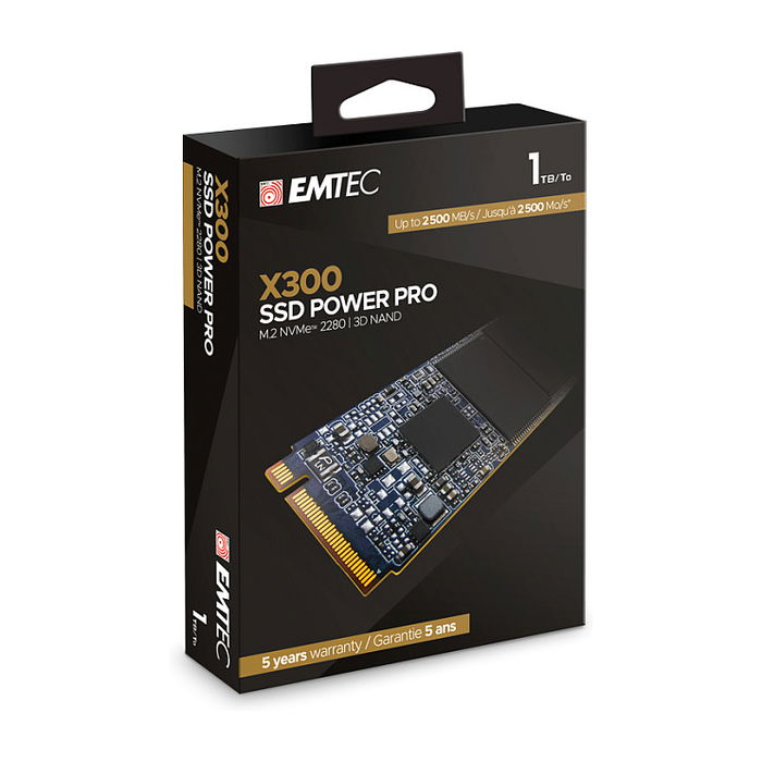EMTEC X300 SSD M.2 NVMe 1TB PCIe 3.0 Interno