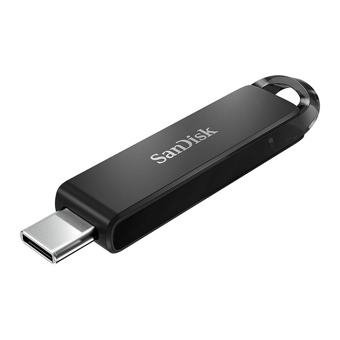 SanDisk Ultra 128 GB USB Tipo C Negro SanDisk Ultra 128 GB USB Tipo C Negro