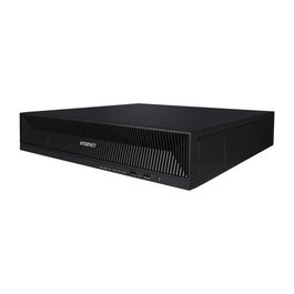 Hanwha Grabador de Red NVR 16 Canales 16 Puertos PoE 32MP 140Mbps, Wisenet X, Sin Disco
