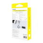Baseus Dura Cable de Carga Rápida USB-C a USB-C 100W 2m Negro y Oro
