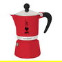 Bialetti Cafetera Rainbow Rojo Aluminio 0.06 L
