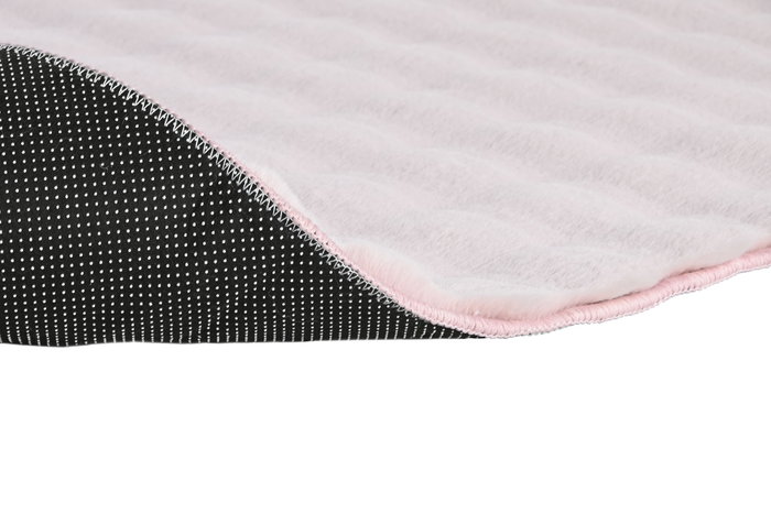 DKD Home Decor Alfombra de Poliéster Malva 175x100x3 cm