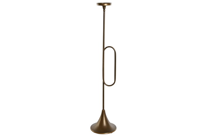 DKD Home Decor Portavela Dorado Trompeta 21 x 98 x 21 cm Metal DKD Home Decor Portavela Dorado Trompeta 21 x 98 x 21 cm Metal