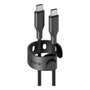 PanzerGlass Racing 240W USB-C a USB-C Cable USB 2.0, 1.2 Metros, Negro - Empoderamiento by PanzerGlass