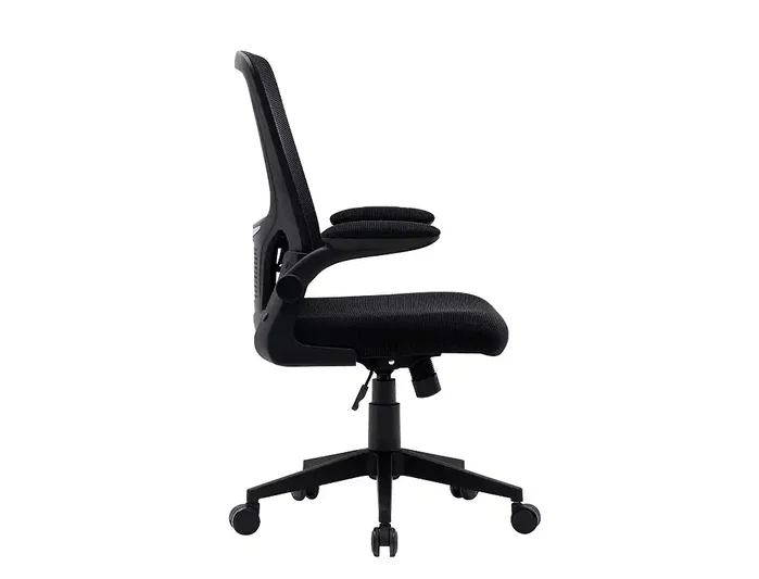 Q-connect Silla de Oficina Alba con Respaldo de Malla y Base Metálica
